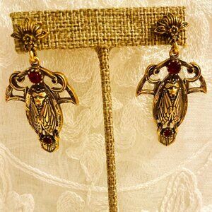Romantic Art Nouveau Earrings